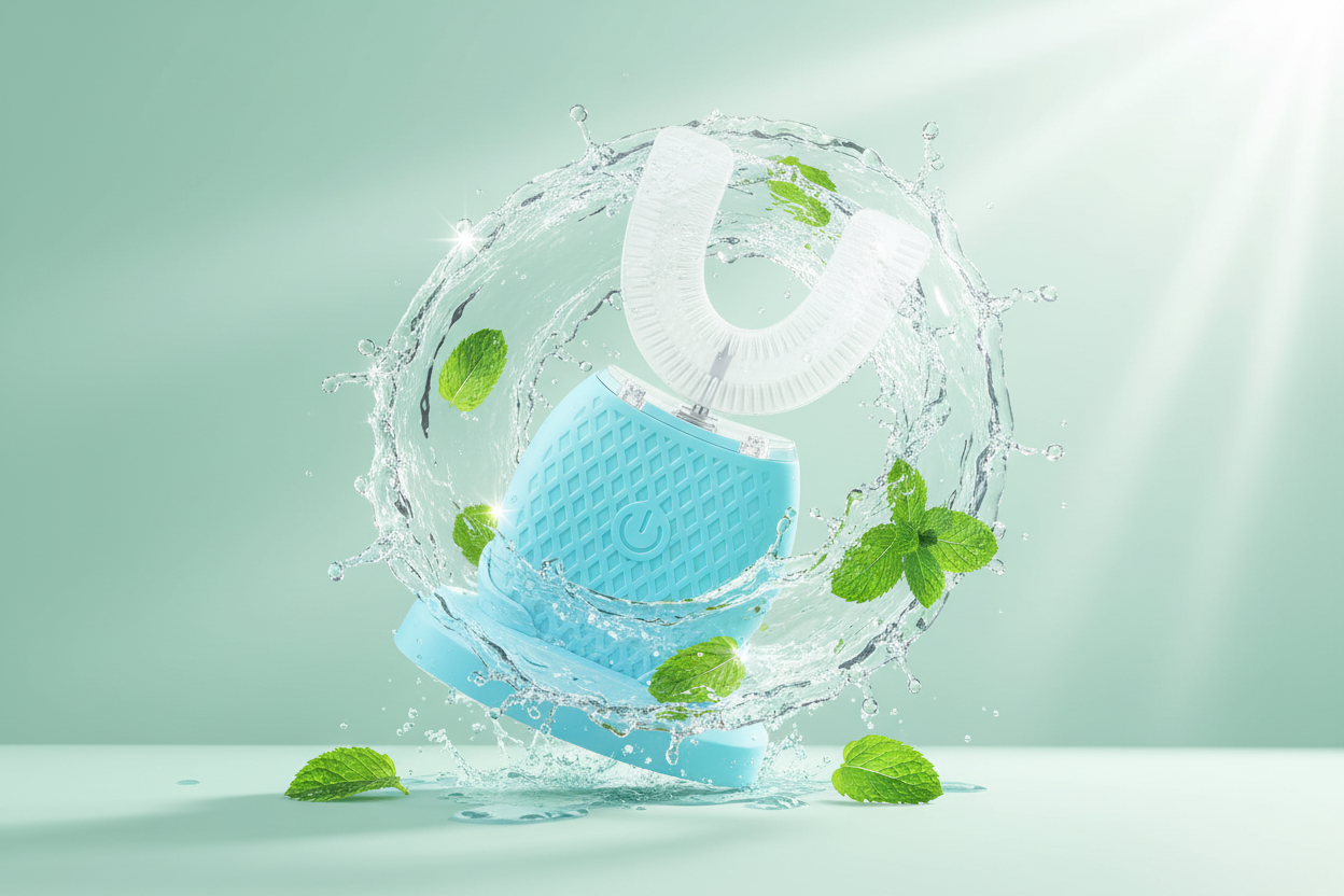 Dentra OmniBrush - Blue creative splash