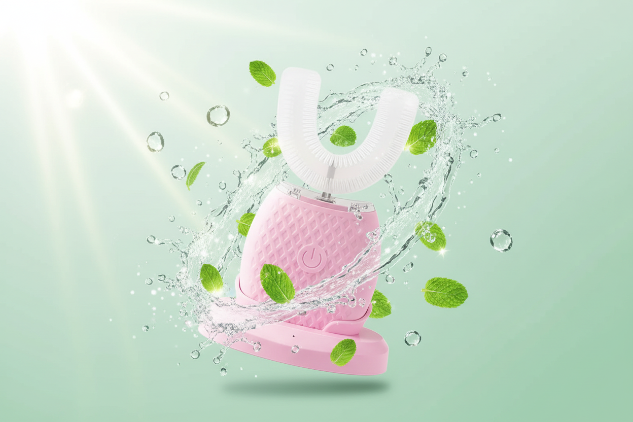 Dentra OmniBrush - Pink creative splash