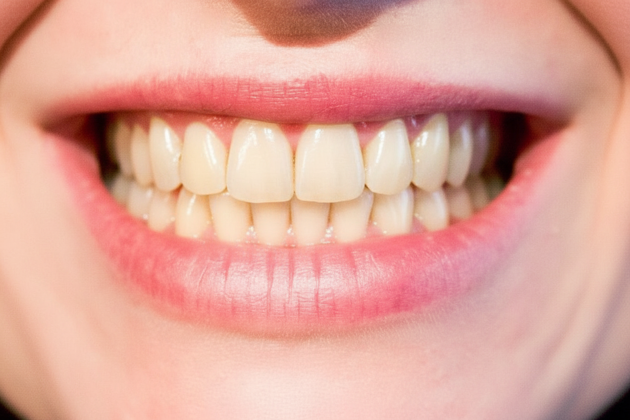 Moderately Yellow Teeth